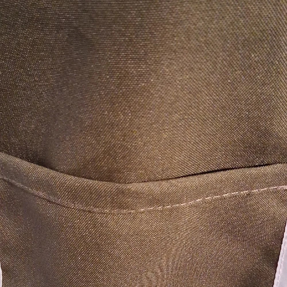 Olive Green LADIES WOMEN TABARD APRON OVERALL KITCHEN CATERING CLEANING